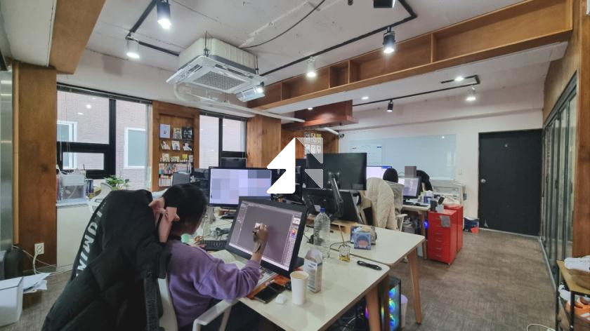 서울 마포구 서교동 홍대합정 룸2개 채광좋은 깔끔한 사무실 월세 매물번호 10043 사진 3